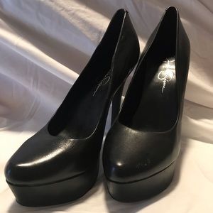 Jessica Simpson Black Waleo Comfy Pump 9M